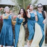 Actress, Ms Aprena Manrose and her girlfriends in our limited 1pc per design SS18 pieces!